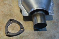 Alfetta Exhaust Flange and Converter