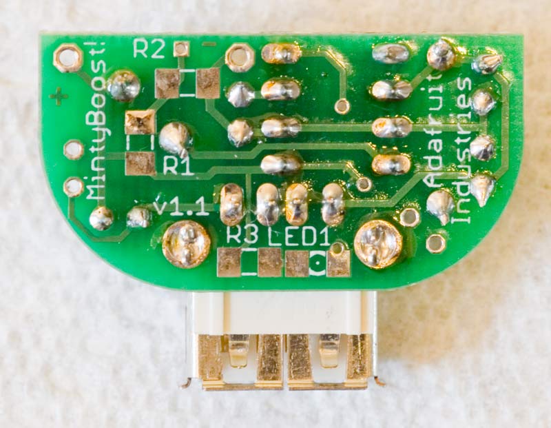 MintyBoost Solder Side