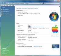 Apple Macbook Windows Experience Index
