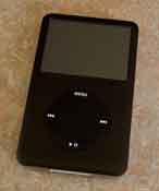 iPod 5G with iPod Classic front face plate