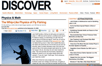 The Whip-Like Physics of Fly Fishing