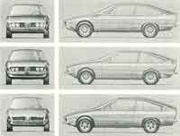 Giugiaro's original sketches