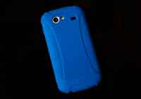 Nexus S - Amzer Silicone Skin Jelly Case - back