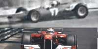 Two Ferrari F1 Drivers, John Surtees and Fernando Alonso