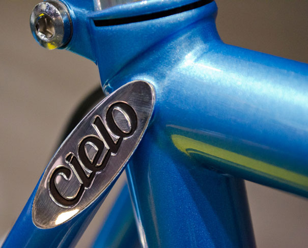 Cielo stainless steel seat stay cap