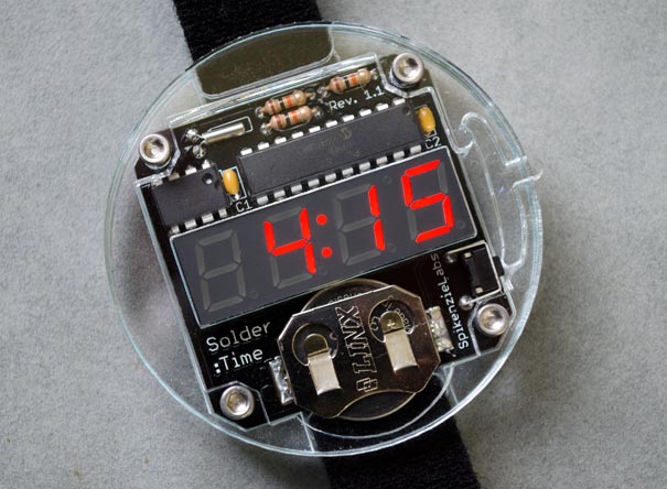 Solder : Time™ Watch Kit.