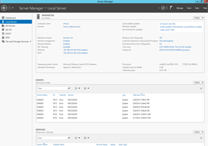 Server Manager, Windows Server 2012