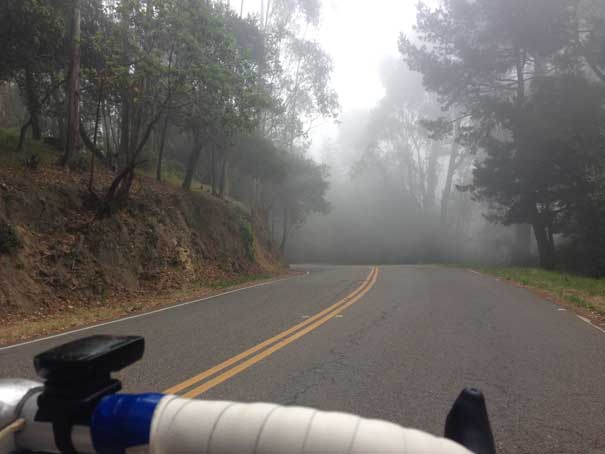Bike ride, Skyline Boulevard, Oakland, CA