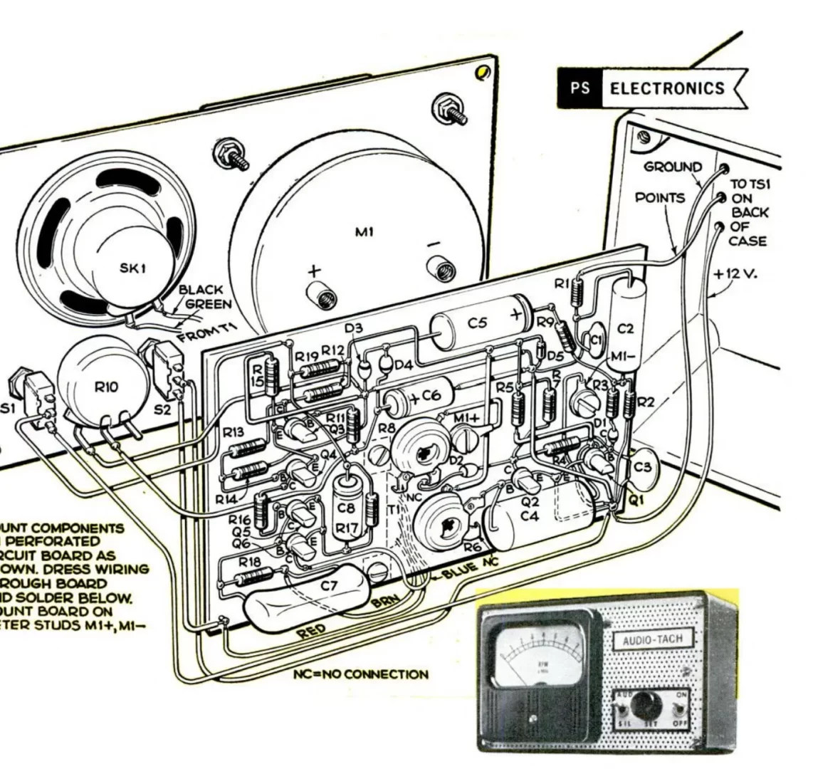 Audible Tach for your car or boat; Popular Science; December 1968; page 121